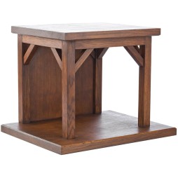 Etable toît en bois