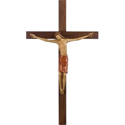 Christ Rhénan en dolomie (avec croix)