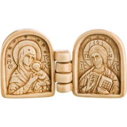 Christ et Vierge à l'Enfant (diptyque)