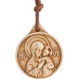 Vierge à l'Enfant (avec lacet)