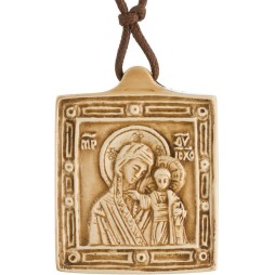 Vierge à l'Enfant (avec lacet)