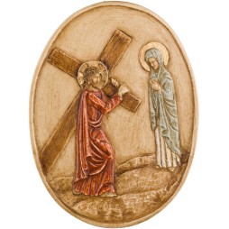 Jésus rencontre sa Mère