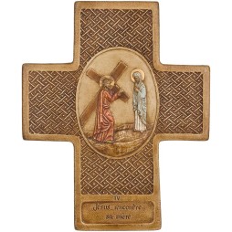 Jésus rencontre sa Mère