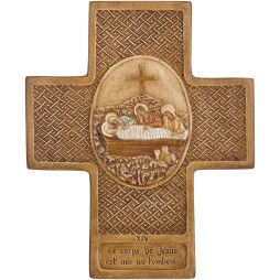 Jésus est mis au tombeau