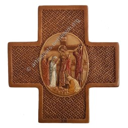 Jésus est descendu de la croix et confié à sa mère