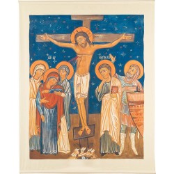 Crucifixion (fond bleu)