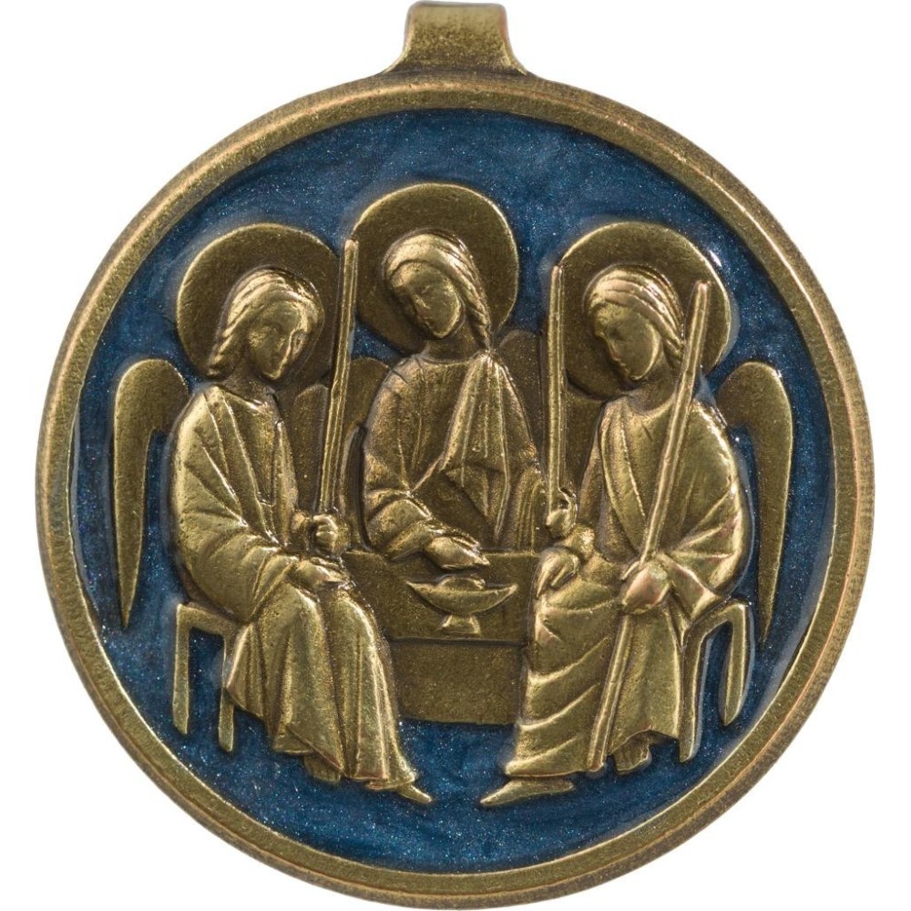 Sainte Trinité (relief, Patine Bronze)