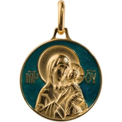 Vierge Eleousa (Plaqué Or)