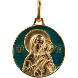 Vierge Eleousa (Plaqué Or)