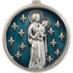 Vierge aux Lys (Argent Massif)