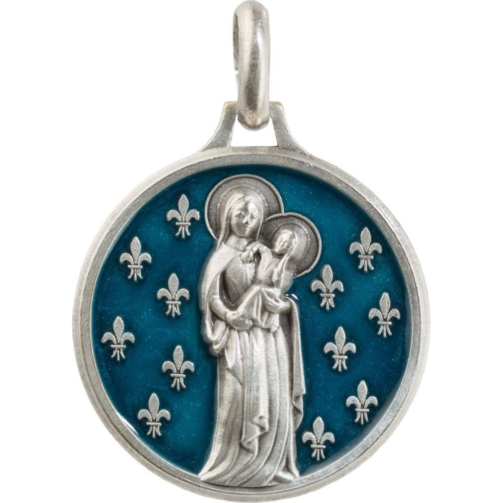 Vierge aux Lys (Vieil Argent)