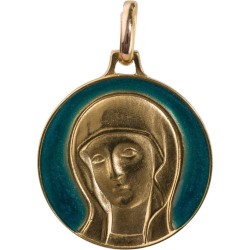 Visage de la Vierge (Plaqué Or)