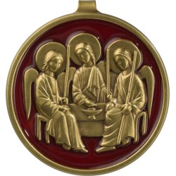 Sainte Trinité (relief, Patine Bronze)