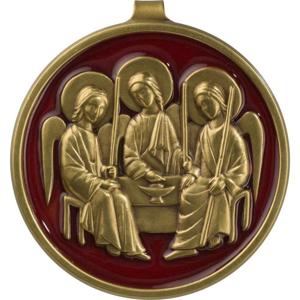 Sainte Trinité (relief, Patine Bronze)