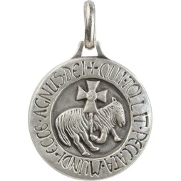 Agneau de Cluny (relief, Vieil Argent)