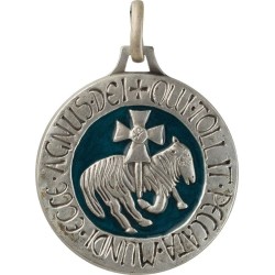 Agneau de Cluny (relief, Vieil Argent)