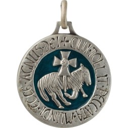 Agneau de Cluny (relief, Vieil Argent)