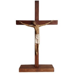 Christ Rhénan (avec croix et socle)