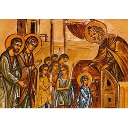 Présentation de Marie au Temple (détail)