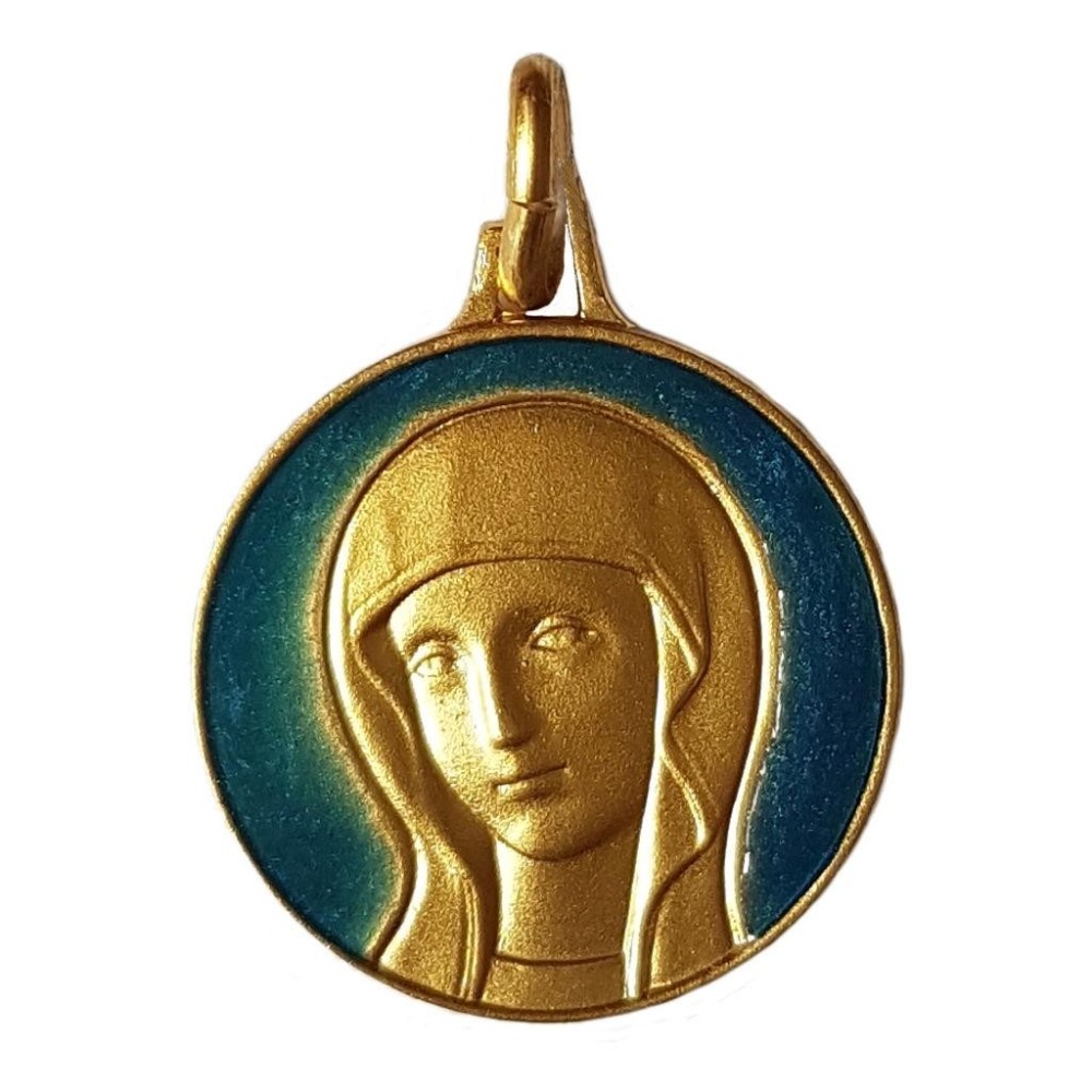 Visage de la Vierge (Laiton Doré)