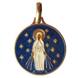 Vierge aux Etoiles (Laiton Doré)