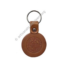 Porte-clef rond, Agneau de Dieu