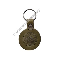 Porte-clef rond, Agneau de Dieu