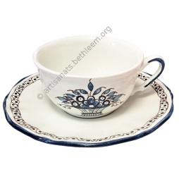 Tasse + soucoupe à thé