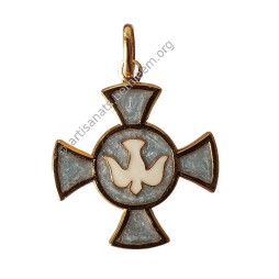 Croix avec Colombe