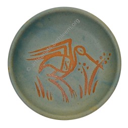 Coupelle à beurre / Oiseaux