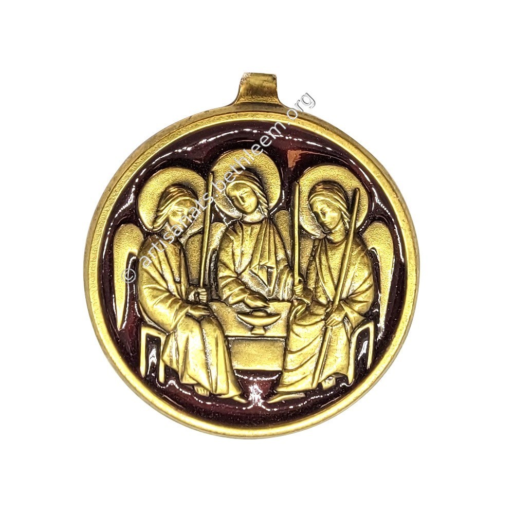 Sainte Trinité (relief, Patine Bronze)