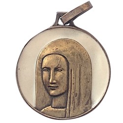 Vierge Anastasis, Bronze, Emaillé Blanc