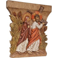 Jésus rencontre sa Mère (petit format)