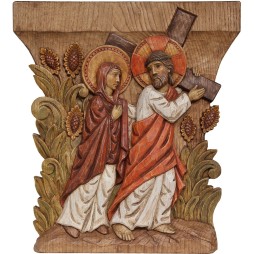 Jésus rencontre sa Mère (petit format)