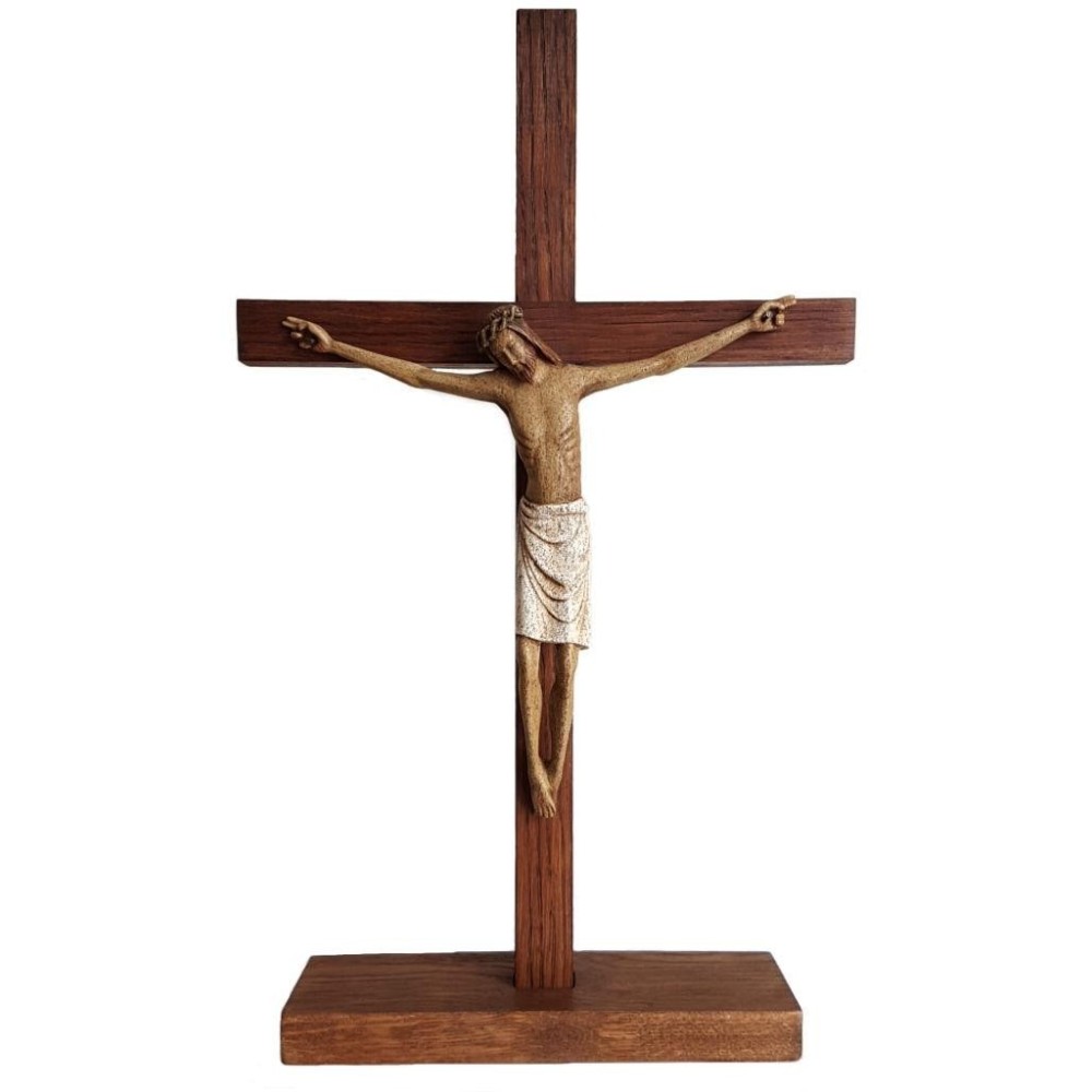 Christ Rhénan (avec croix et socle) Christ Rhénan (avec croix et socle)