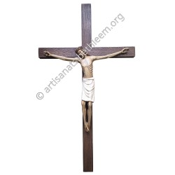 Christ Rhénan en dolomie (avec croix)