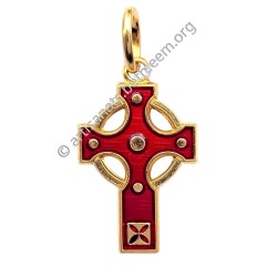 Croix Celte (Plaqué Or)