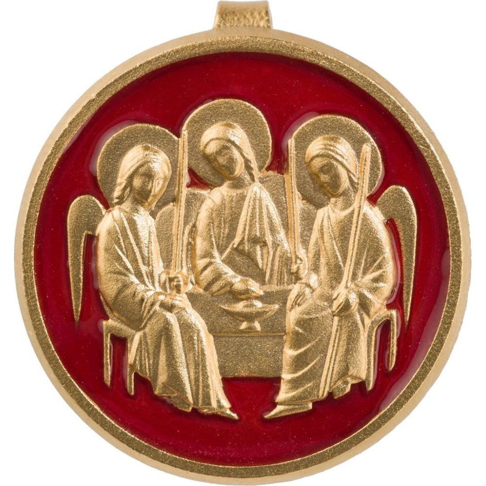 Sainte Trinité (relief, Laiton Doré)