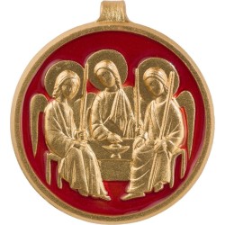 Sainte Trinité (relief, Laiton Doré)