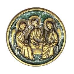 Sainte Trinité (relief, Patine Bronze)