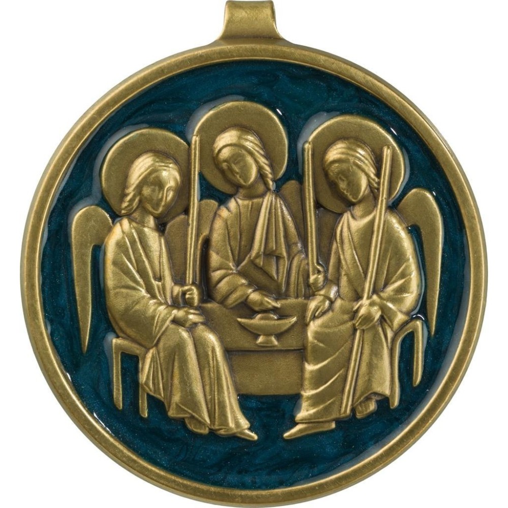Sainte Trinité (relief, Patine Bronze)