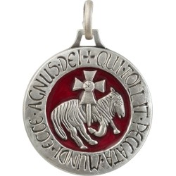 Agneau de Cluny (relief, Vieil Argent)