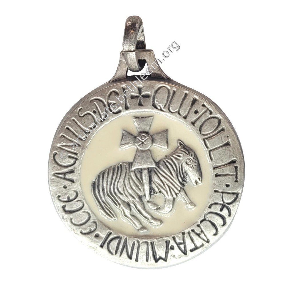 Agneau de Cluny (relief, Vieil Argent)