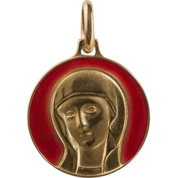 Visage de la Vierge (Plaqué Or)