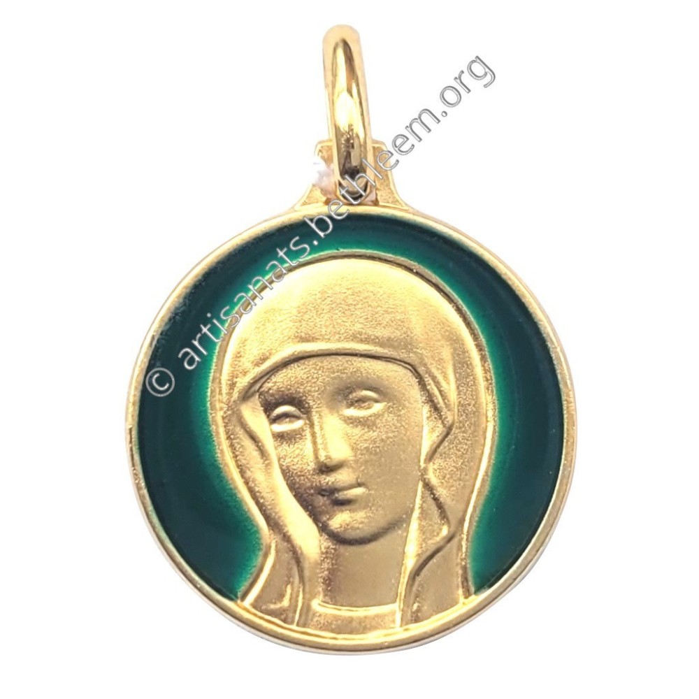 Visage de la Vierge (Plaqué Or)