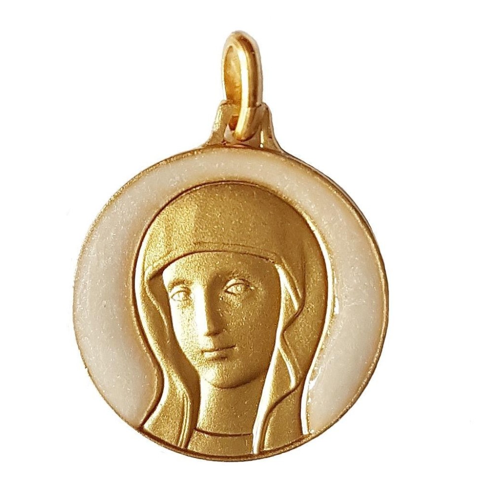 Visage de la Vierge (Laiton Doré)