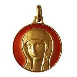 Visage de la Vierge (Laiton Doré)