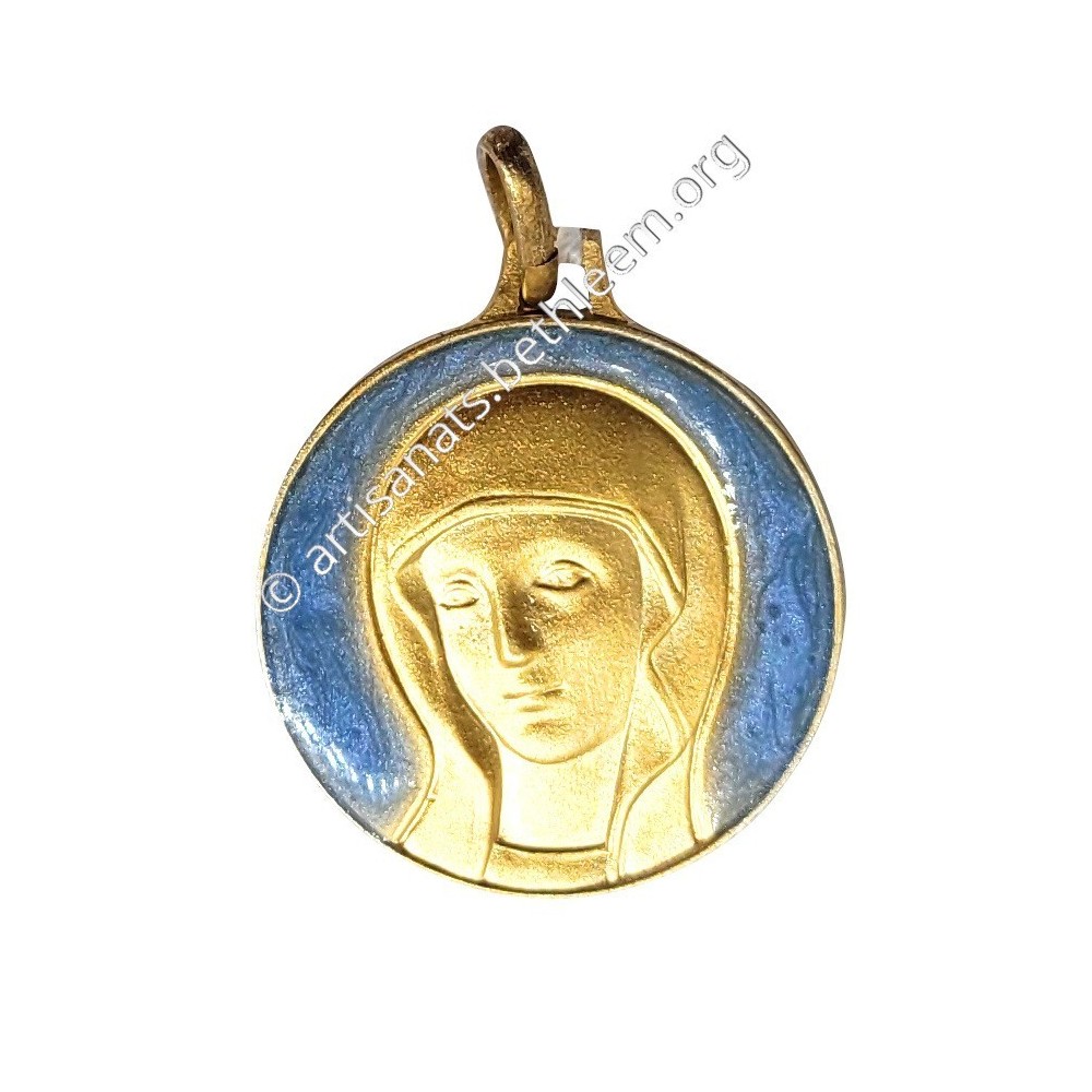 Visage de la Vierge (Laiton Doré)