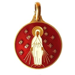 Vierge aux Etoiles (Laiton Doré)