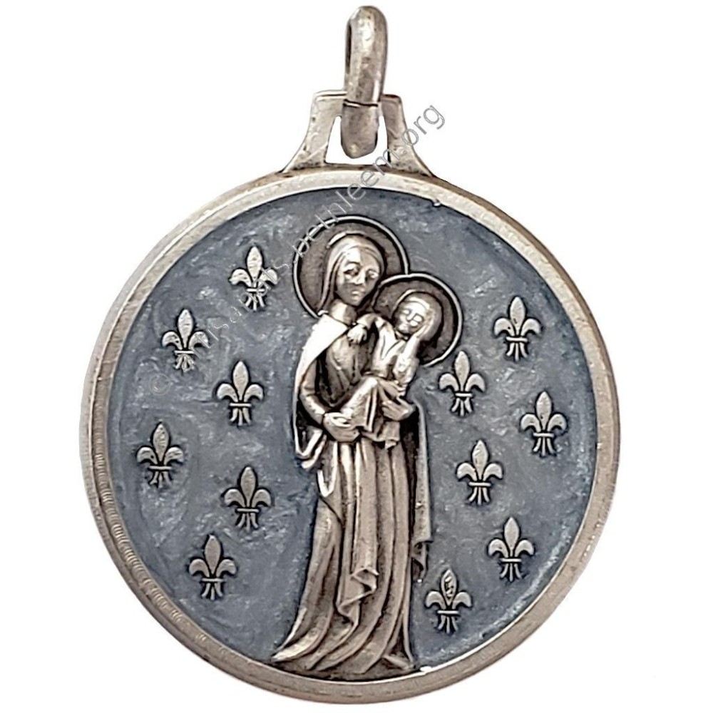 Vierge aux Lys (Vieil Argent)